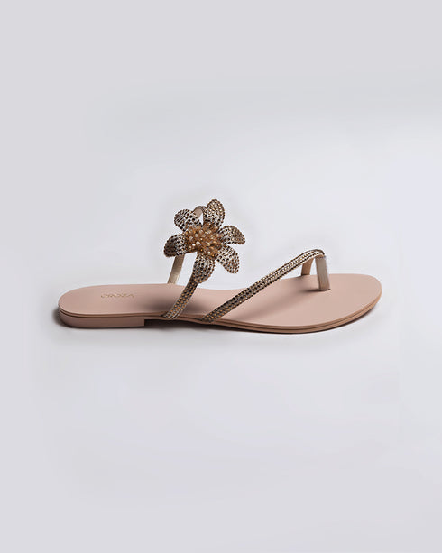 FLEUR Studded Flats